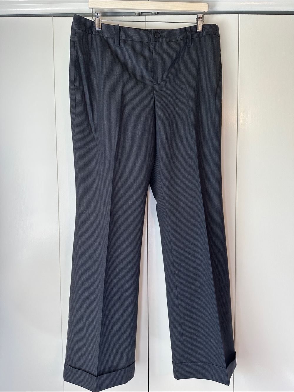 NWT Banana Republic Martin Fit Women’s Cuffed Pants - Size 14 - Picture 3 of 9